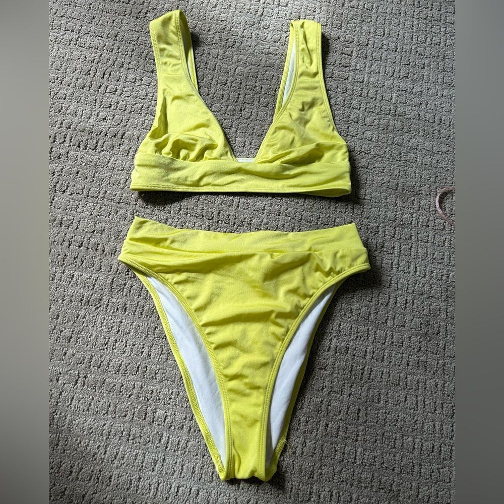 Urban Outfitters Out From Under Neon Tall Bikini set
